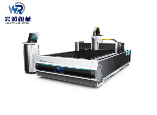 máquina para corte de metales del laser de la fibra de 1500*3000m m, cortador del laser de la velocidad 1530