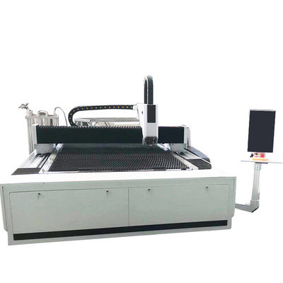 impulsión bilateral del pórtico de alta velocidad de la cortadora del laser de la fibra del CNC 500W