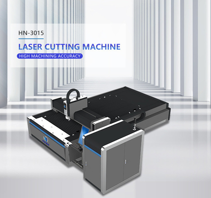 1500 x 3000 cortadora inoxidable del laser de la fibra del cortador del metal del cartón de Raycus 1000W