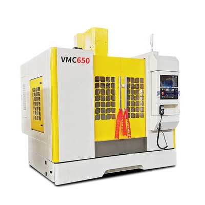 Fresadora vertical del CNC del centro de mecanización del alto de la rigidez carril duro pesado del corte vmc650