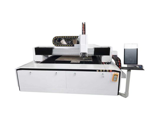 Acero inoxidable automático lleno 380V de la cortadora del laser del CNC