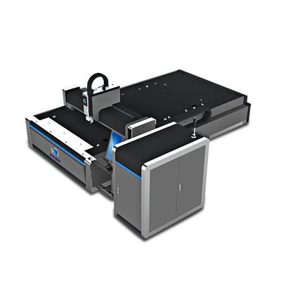 Cortadora automática del laser de la fibra de la placa del CNC 1500mmx4000m m