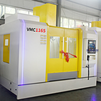 Carga vertical de la fresadora 800Kg del CNC de VMC1165 que trabaja a máquina 3 AXIS