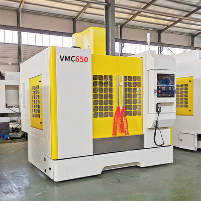 Centro de mecanización vertical del CNC Vmc650 con X Y y Z de tres ejes